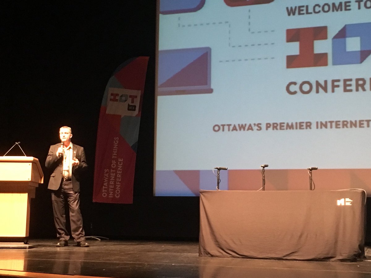 At the Ottawa IoT conference and look who’s on stage... <a href="/TimTierney/">Tim Tierney</a> <a href="/BHCA_CA/">Beacon Hill CA</a> #smartcity #smartottawa #iot613