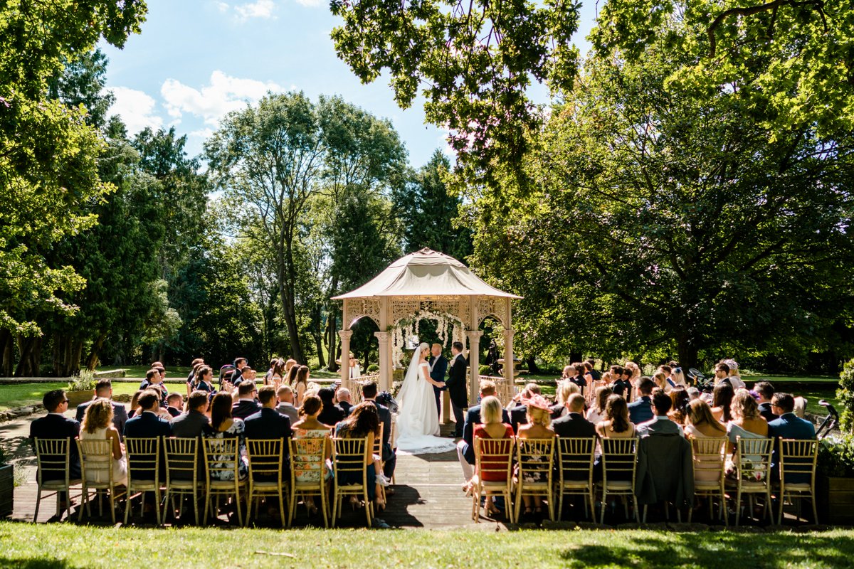 This sunny weather has got us excited for our outdoor summer ceremonies! #eastingtonpark #summerwedding #weddingvenue #glosweddings