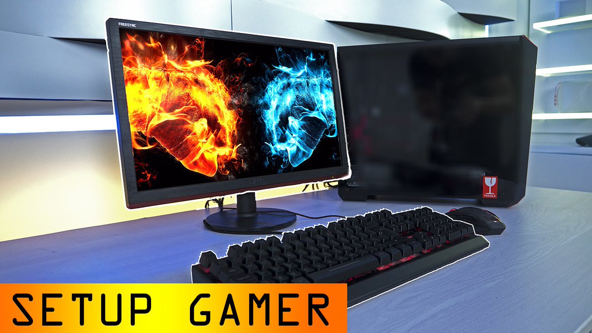 Setup Gamer Completo CLICKFIEL Por Apenas 600€ !!🤓🤓✌️
Vídeo Review <a href="/epsypt/">epsy</a>  : youtube.com/watch?v=k_5cEu…
