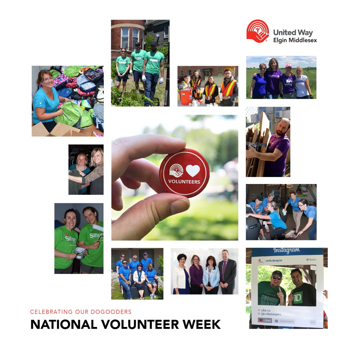 United Way ❤️ Volunteers! 
Thank you for all you do to #ImproveLivesLocally! #NVW2018