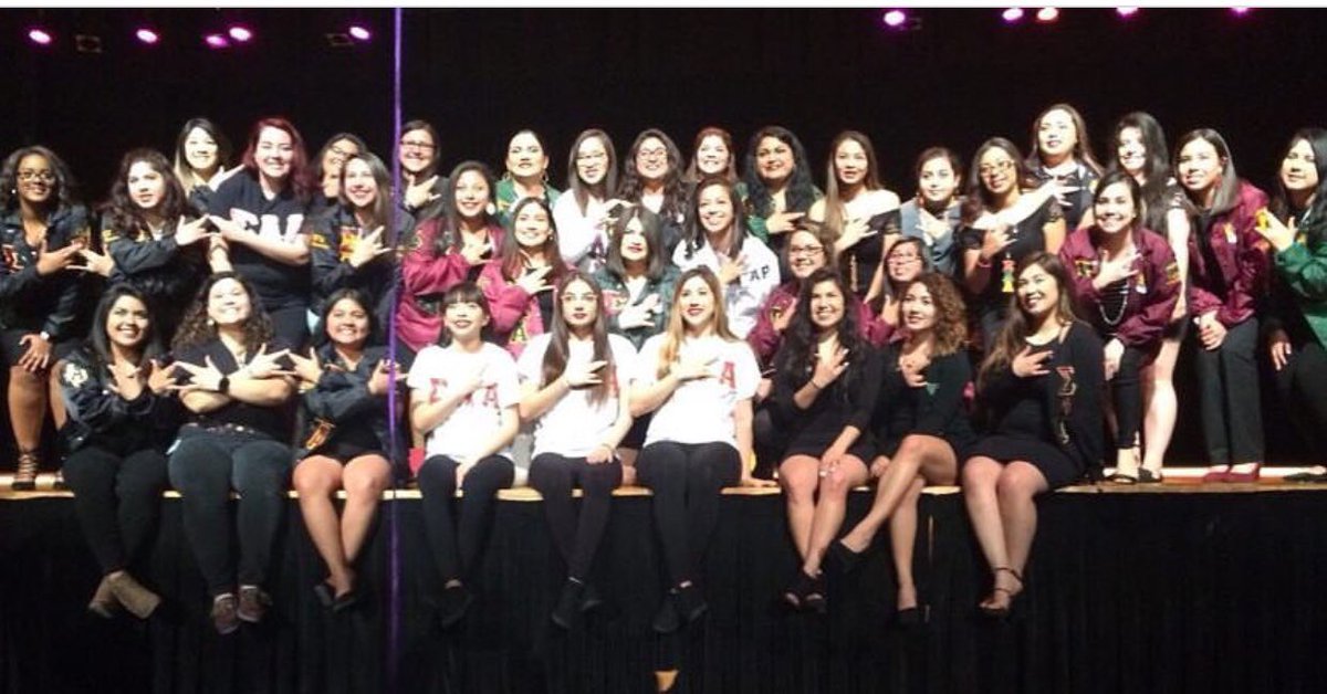 TWU_SLA's tweet image. We have some new Señoritas at Texas A&amp;amp;M University at Commerce! 💃🏽 We cannot wait to see what the future holds for you ladies, congrats on your Alluring Alpha Line! 🌹
#TAMUC #AlphaLine #ΣΛΑ #AQUI