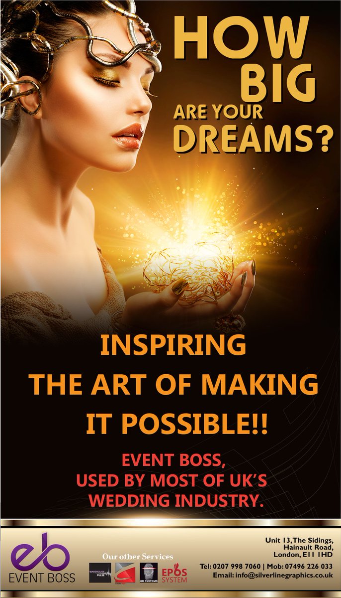 EventBoss2's tweet image. Event Boss catering for the Wedding Industry. eventboss.co.uk