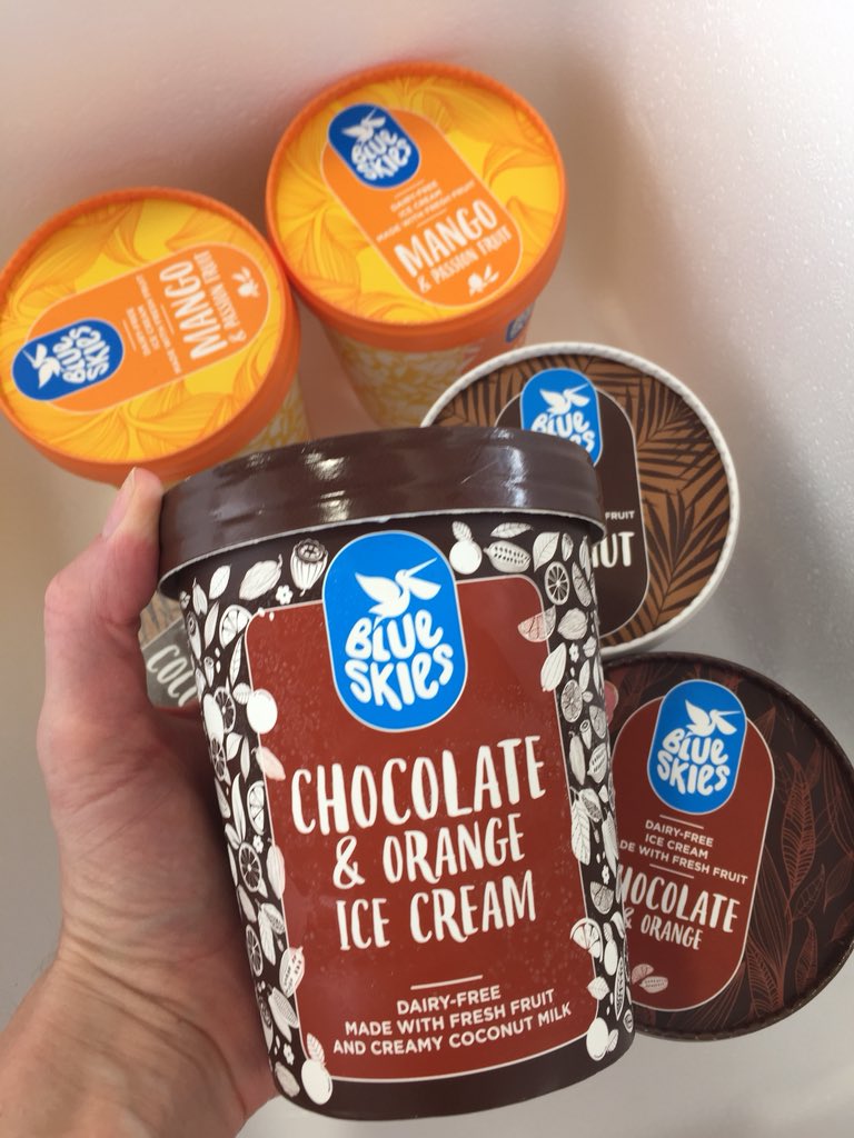 Perfect timing, thank you #BlueSkiesIceCream! ☀️🍦❤️