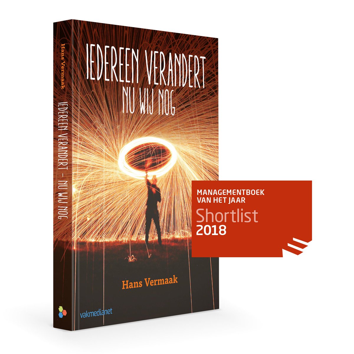 Vanavond is de ontknoping ... Wat wordt het Managementboek van het Jaar? 'Onze' kandidaat: 'Iedereen verandert - Nu wij nog'. Succes Hans Vermaak! <a href="/HansVermaak/">Hans Vermaak</a> bit.ly/2EZfMni