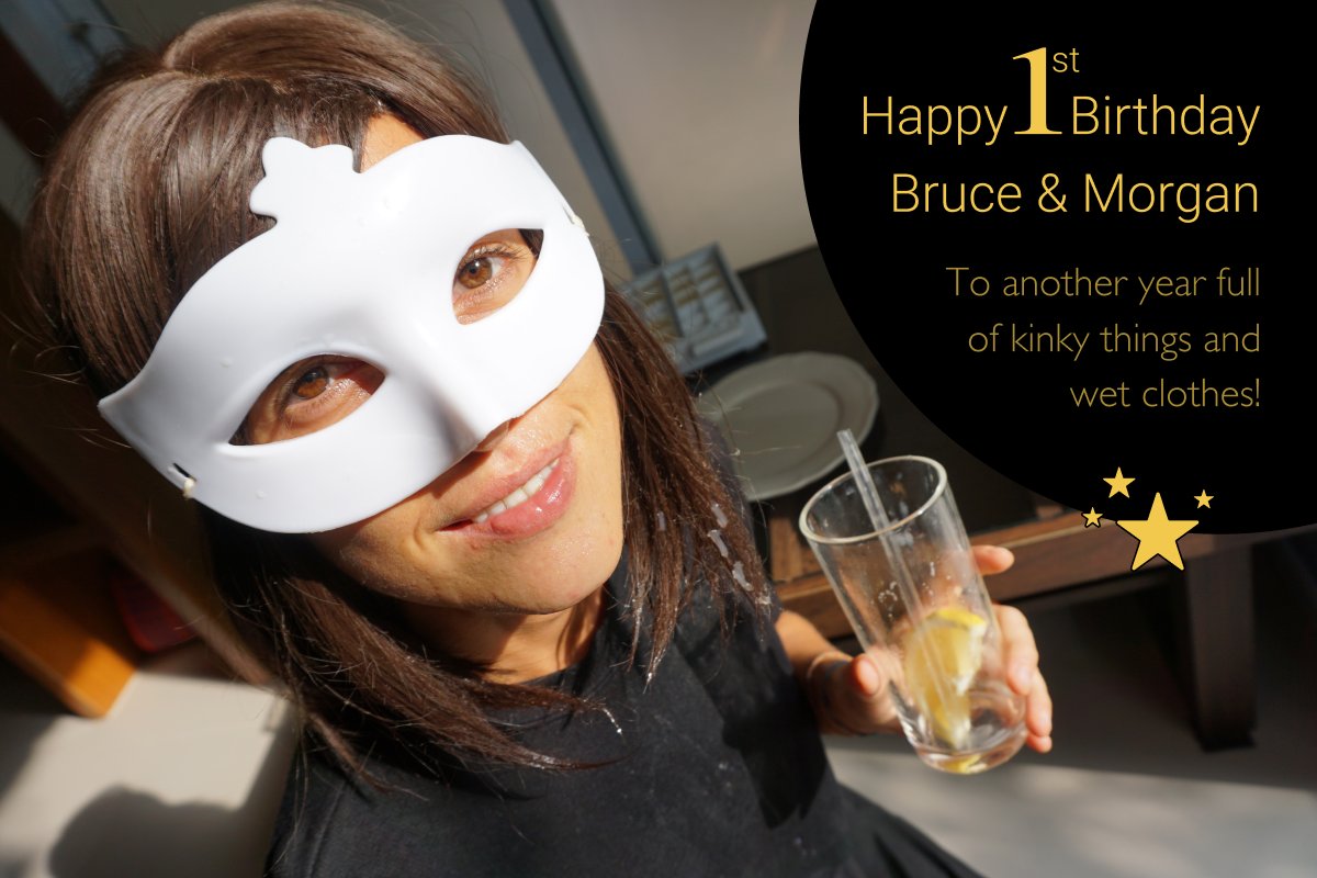 Bruce and Morgan na Twitterze: "That’s right! Exactly 1 year
