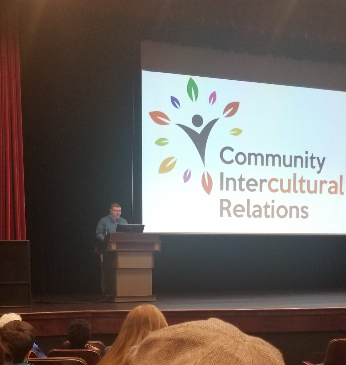 cfrenton's tweet photo. @jeremyblakeOH did a wonderful job setting the stage for today's session. #BuildRespect #CIRC2018 https://t.co/4LmH6aY8UT