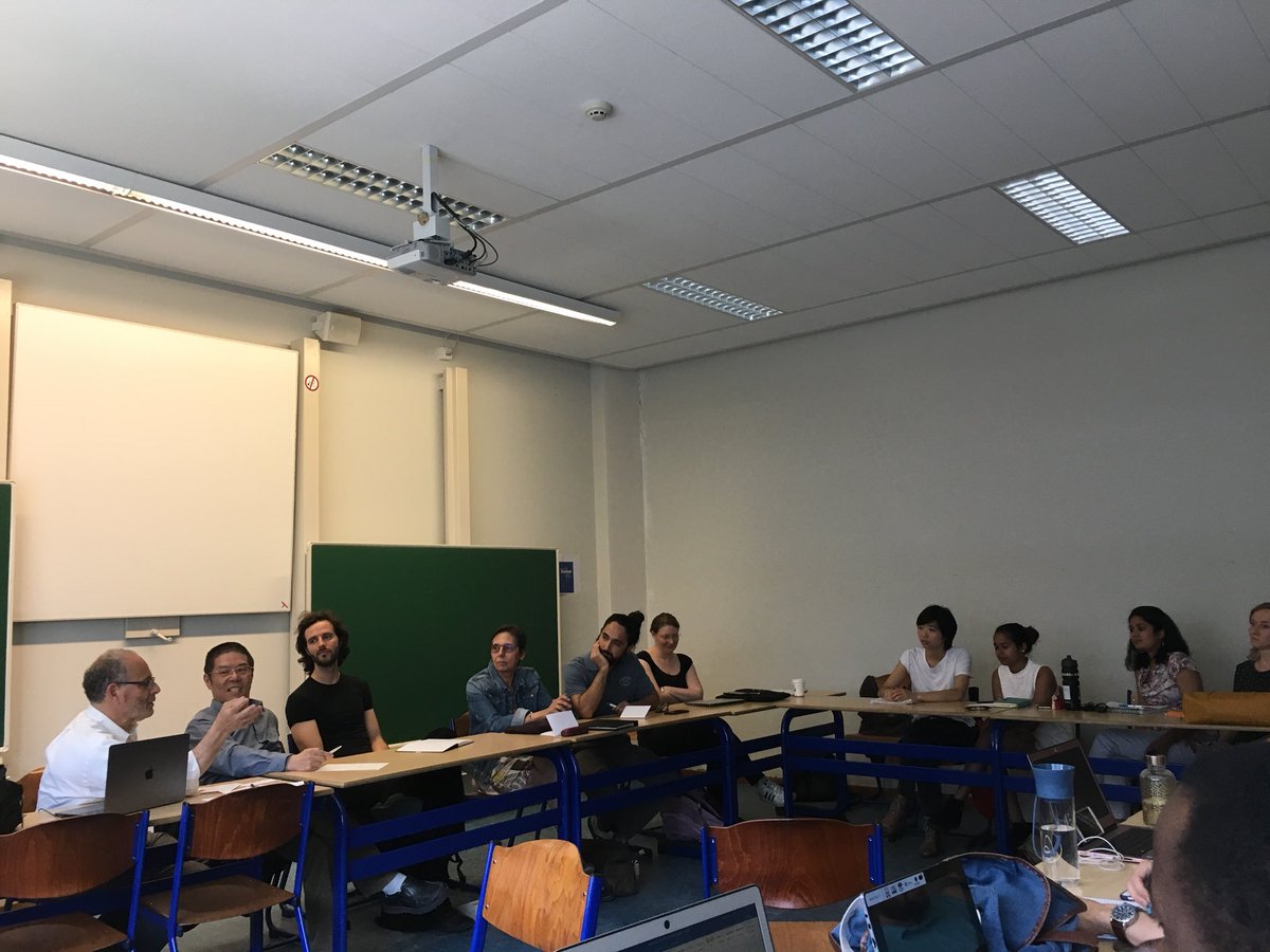 lllplatform's tweet photo. . @lllplatform at @VUBrussel contributing to an open discussion with students of #education sciences on “modernising education systems” ! 

The challenges are numerous says #teacherswithoutboarders Prof Fred Mednick

 @EU2018BG https://t.co/fqrLVHpnCa