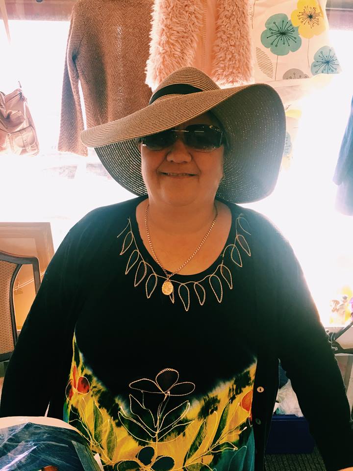 The sun has got its hat on and so has our fabulous volunteer Sue @ the Ravenhill Local Aid Charity Shop! Get down there to check out what summery bargains you could grab 🌞👒👙💙 #charityshop #swansea #bargains #recycle