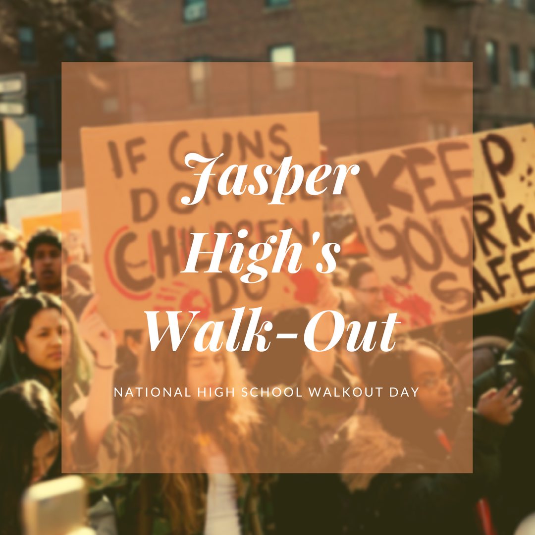 JasperWalkout's tweet photo. “Don’t ever say there wasn’t anything you could do about it. Here’s your chance. Let’s be the generation that ends gun violence.”
-
#protectkidsnotguns #NeverAgain #NeverAgainMSD #MarchForLife #GunControlNow #guncontrol #GUNviolence #GunViolencePrevention #walkout https://t.co/smNS5hVarU