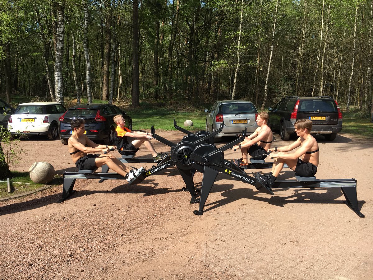 Indoortraining outdoors voor de <a href="/KNMV/">KNMV</a> MX CTO coureurs <a href="/Papendal/">Papendal</a> !!