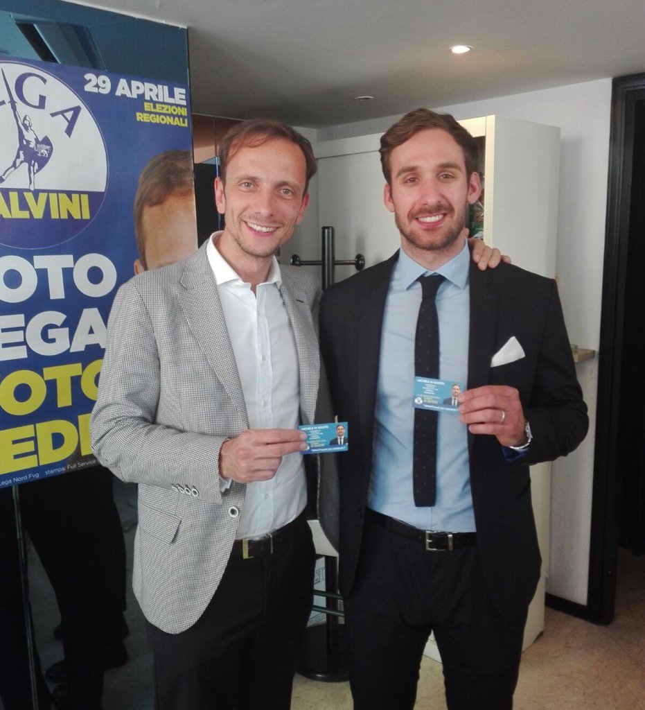 MicheleDiGiusto's tweet photo. Anche @M_Fedriga sostiene la mia candidatura al Consiglio Regionale #Fvg !
#Ripartiamodaigiovani #VotaDiGiusto https://t.co/GKH2D2CfUL