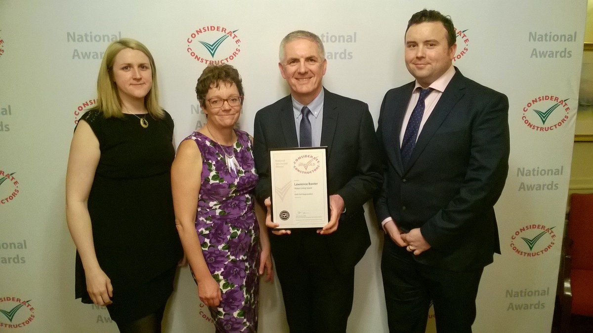 Wates Residential and orbit pick up gold as the national ccs awards,for Erith Park 2.<a href="/WatesGroup/">Wates Group</a> #orbit