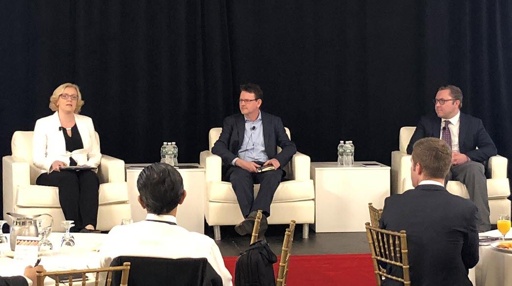 SPGMarketIntel's tweet photo. .@SPGMarketIntel's Tom Mason & Katie Darden and @IBM’s Bart Cant take a deep dive into the latest #blockchain news and trends. #fintechintel https://t.co/07tMHcPykO