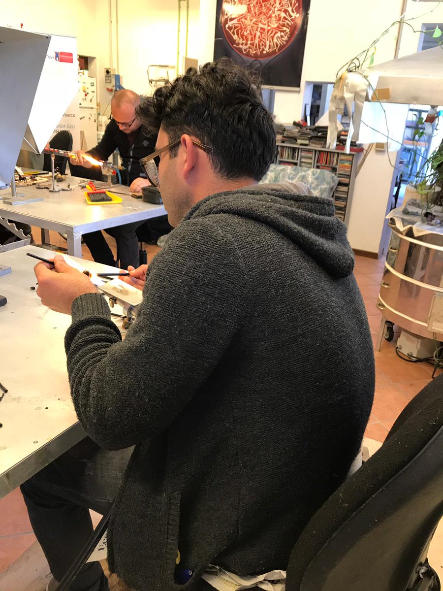 İtalya Murano Cam Adasında Erasmus programı kapsamında yürütülen proje eğitim programı devam ediyor