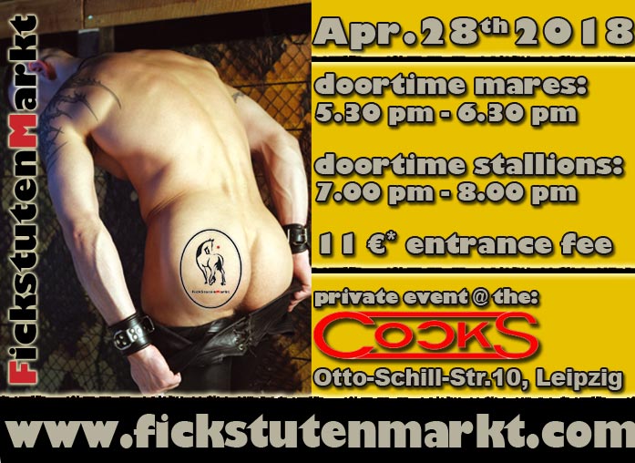 FickstutenMarkt's tweet photo. Next week, Saturday April 28th, 2018 is the 62th #FickstutenMarkt in #Leipzig . Infos &amp; Rules: https://t.co/mYHC9dv4lm https://t.co/M9HwrElmrR