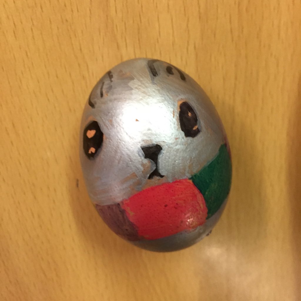 secretguiders's tweet photo. Some fantastic Egg creations before we broke up for Easter! (Think that’s us all caught up) #springterm https://t.co/PGirKucVgC
