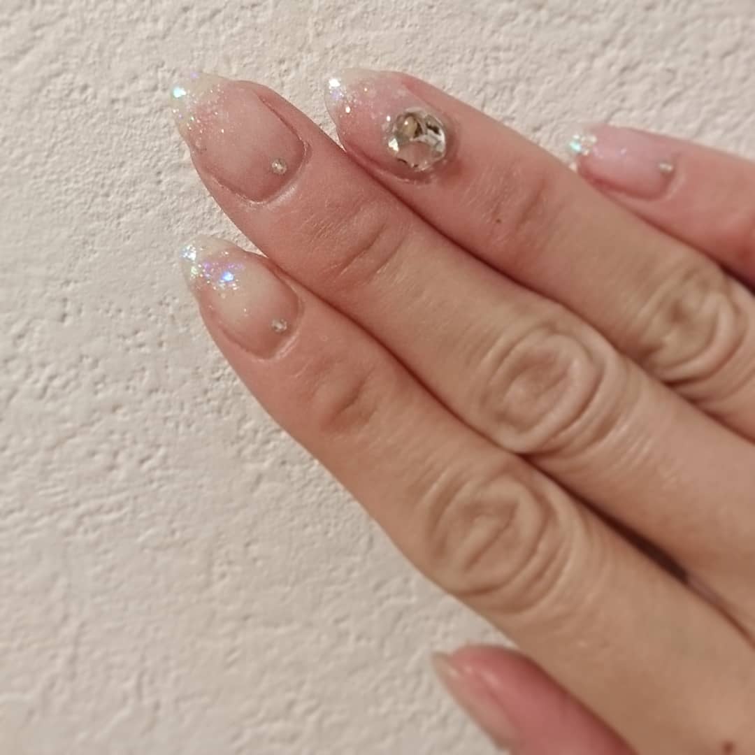徳原 恵梨 در توییتر New Nail 透明感があって綺麗 ネイル ネイルデザイン ネイルアート ジェルネイル Nail クリアネイル 徳原恵梨