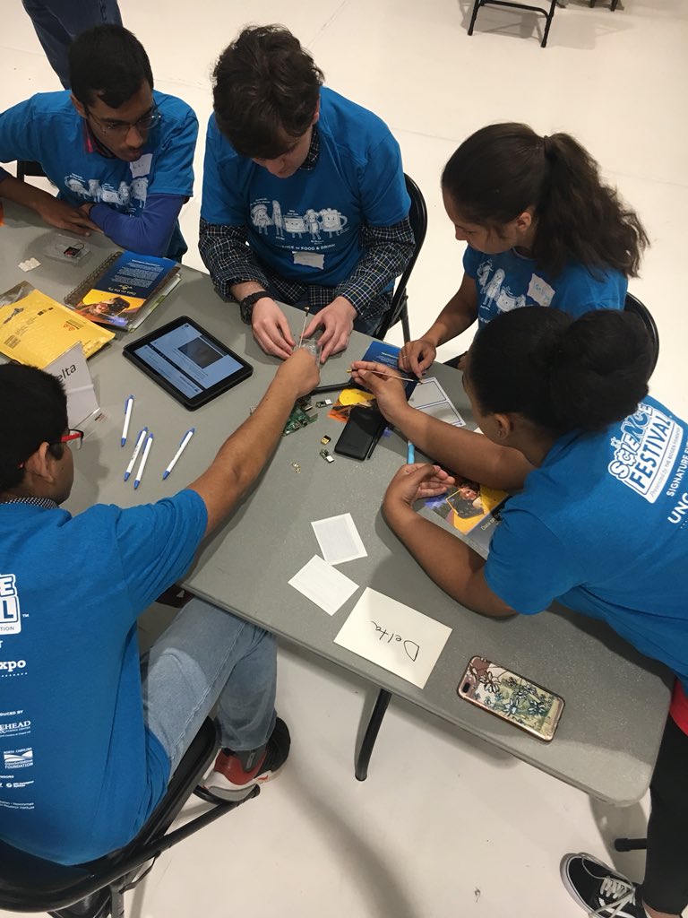 SASeducator's tweet photo. A work in progress. Building the #Stratux. #Dataonthefly @SASsoftware #NCscifest https://t.co/TUuellEW2A