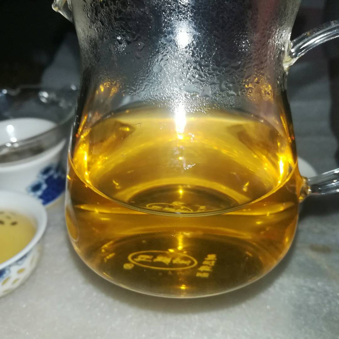 today night i drink the tea. really good😀