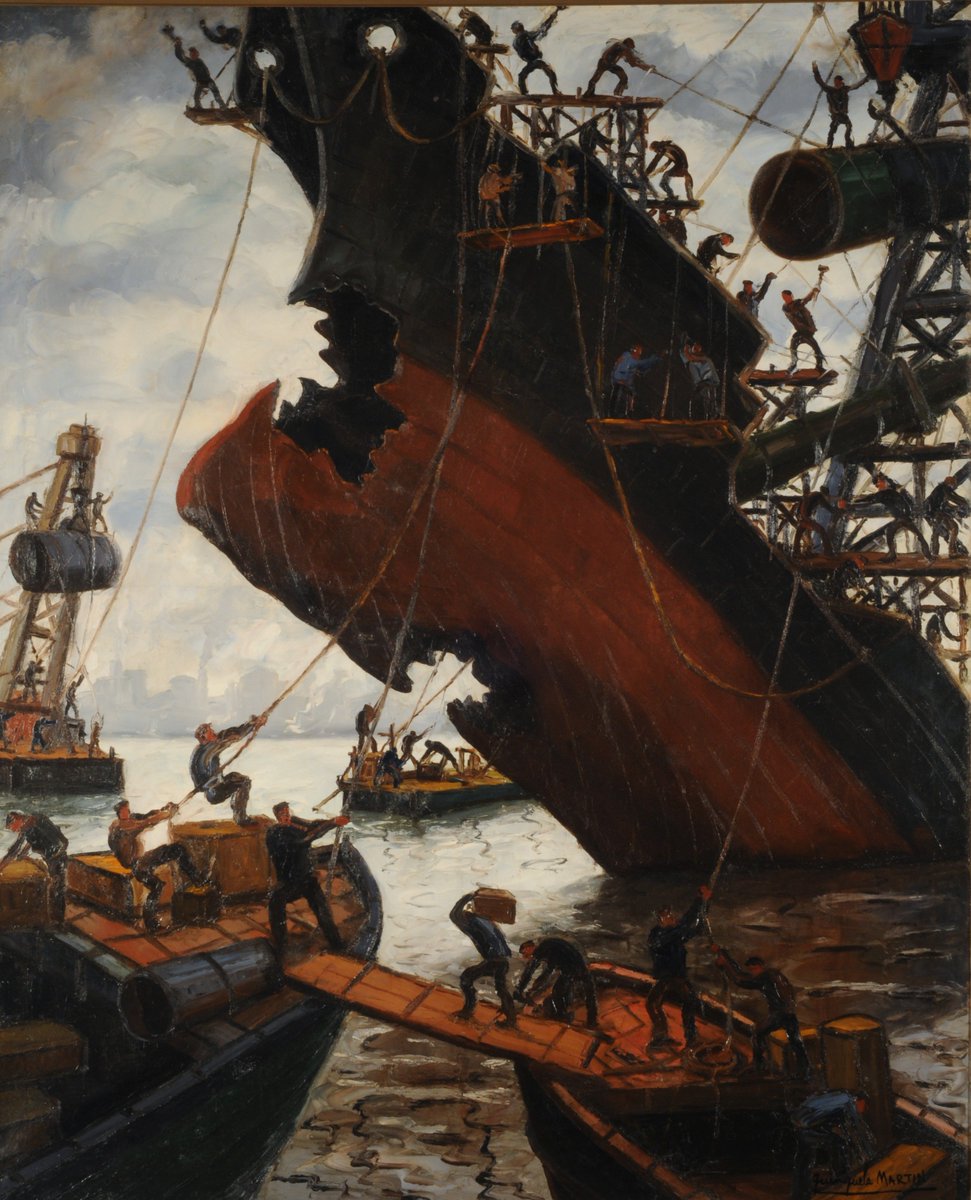 Sábado 18 hs CONTAME UN CUADRO en el <a href="/MNBANeuquen/">MNBA Neuquen</a> 
"El hundimiento del Santos Vega" nos permitirá repensar su obra como embajador artístico del barrio porteño de La Boca y como pintor del trabajo portuario
Entrada libre y gratuita