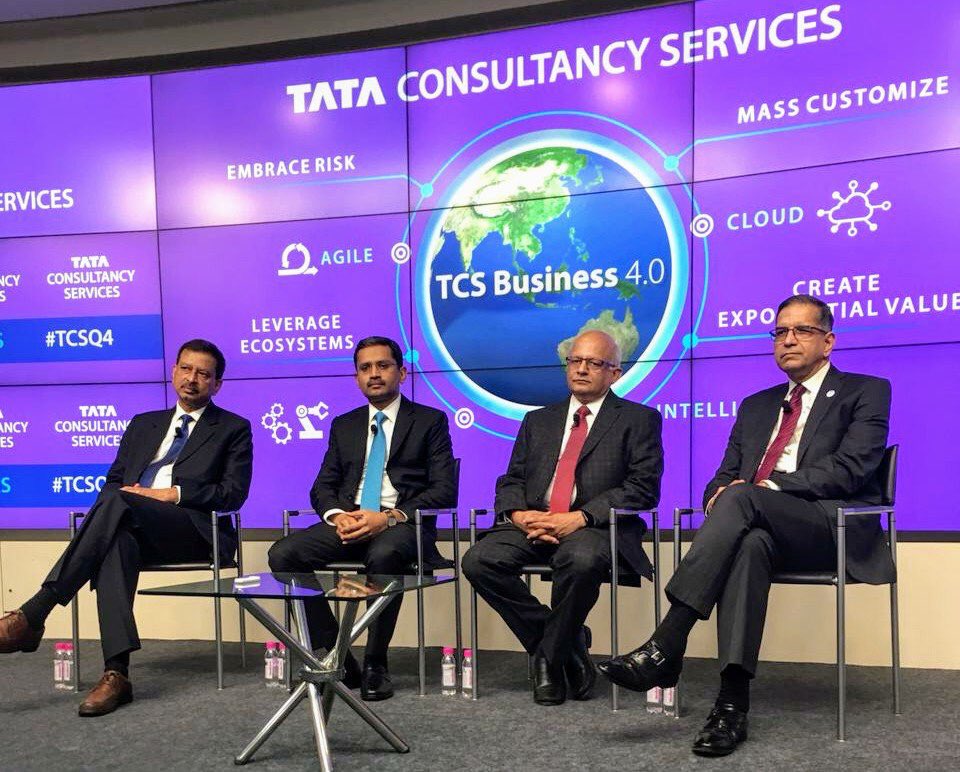 OxygenEnt's tweet photo. Tata Consultancy Services, India’s Largest IT Services company announces its results for Q4 FY18 with growth in revenues up to Rs 32,075 crore and net profit at Rs 6,904 crore

#TCSQ4 #event #eventplanner

Event Conceptualised and Executed by @OxygenEnt https://t.co/BNrosg5p5I