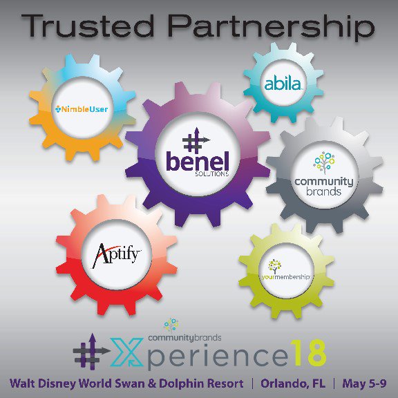 Comm_Brands's tweet photo. Proud to have @benelSolutions sponsor our first combined annual conference & have their #association #technology expertise available to #Xperience18 attendees. Visit https://t.co/5ZaElHTgq5 to learn more about #AMS implementation & #integration. #Booth63 #assnchat #nonprofit https://t.co/okN3OCovTb