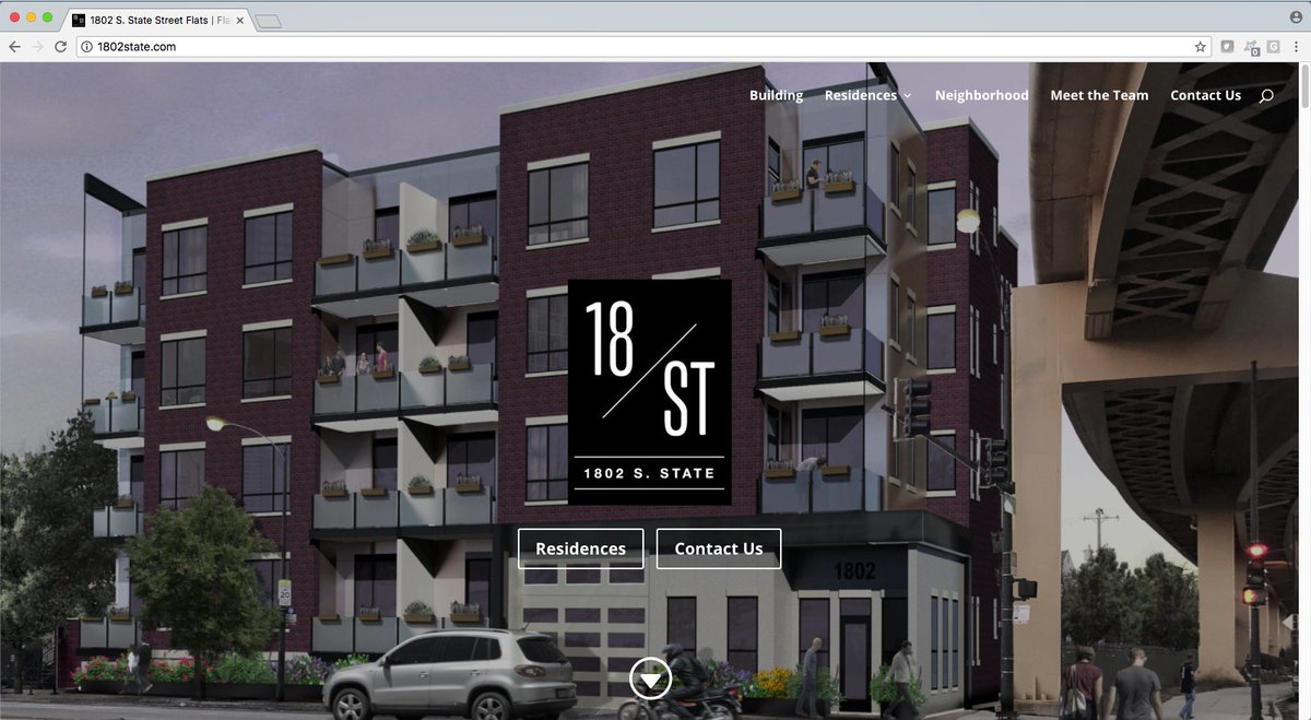 skycloudIT's tweet image. Phuel Strategies launches new website for 1802 S. State Street - New Residential Condo Building in #Chicago! Check it out today! #website #marketing #sweethomechicago ow.ly/7M1n30jzxHS