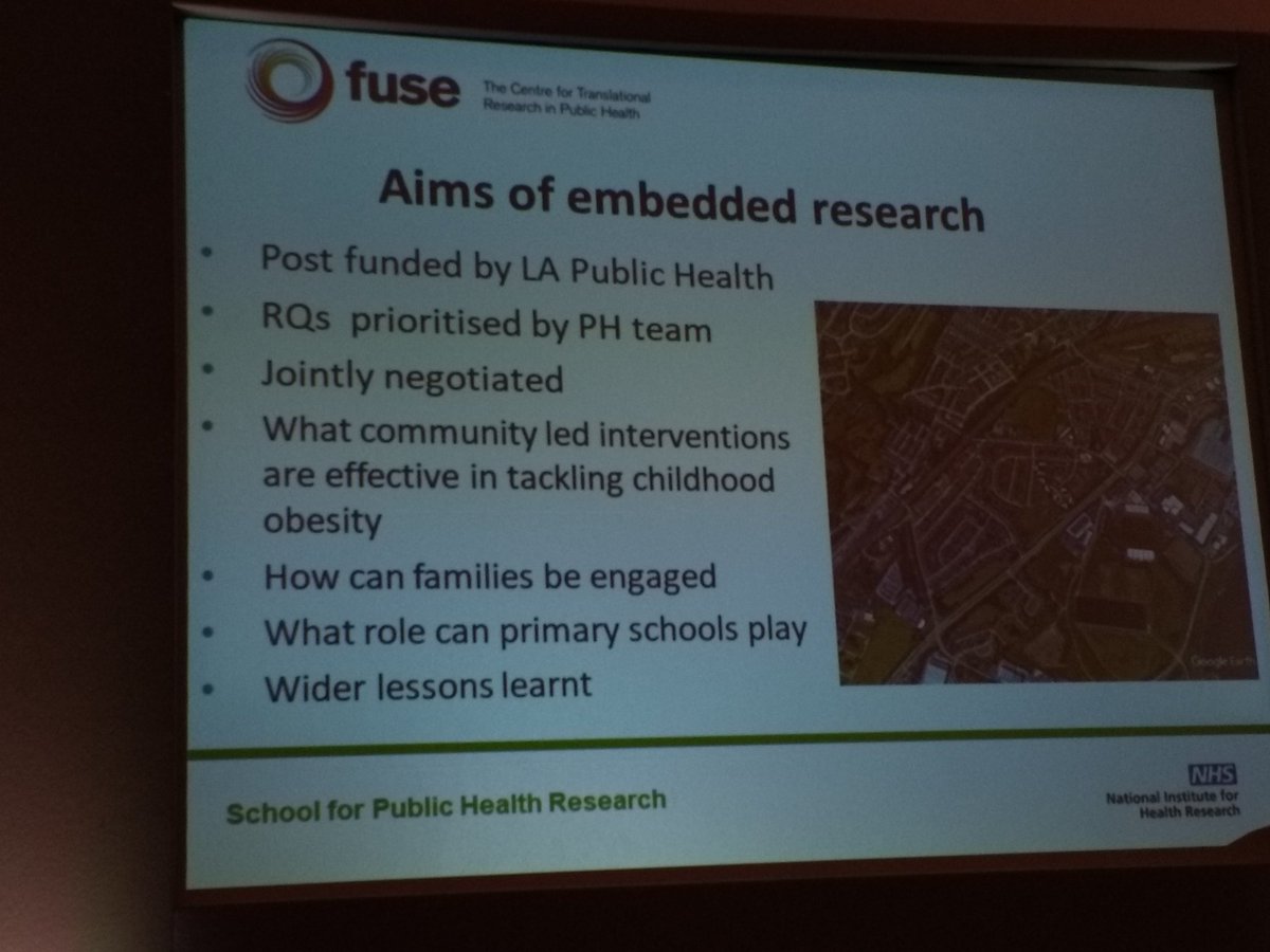 fuse_online's tweet photo. Dr Mandy Cheetham @TeessideUni speaking about her embedded research with @GMBCouncil. What she and fellow presenter Emma Gibson, public health programme lead, learned through 'fit 4 the future' - a community-based, embedded research project. #Fuse10 https://t.co/36FNgtBRRg