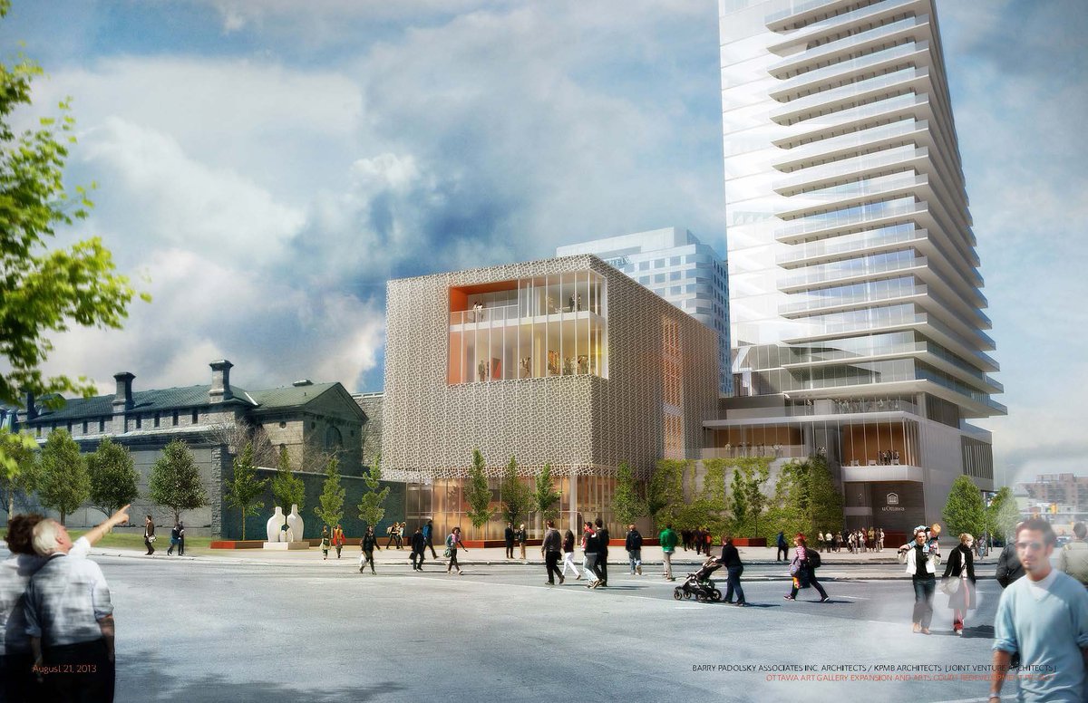 ottawalifers's tweet photo. .#Ottawa's cultural landscape is about to see an elevation. Five floors, to be exact! The expanded @OttawaArtG opening next week is set to spotlight 6,500 Years of Regional Art: https://t.co/fqagHzhx5F / @JimWatsonOttawa @OAGDirector #ArtNow #ArtIci #OAG #GAO #ottarts https://t.co/9jWx4xWroG