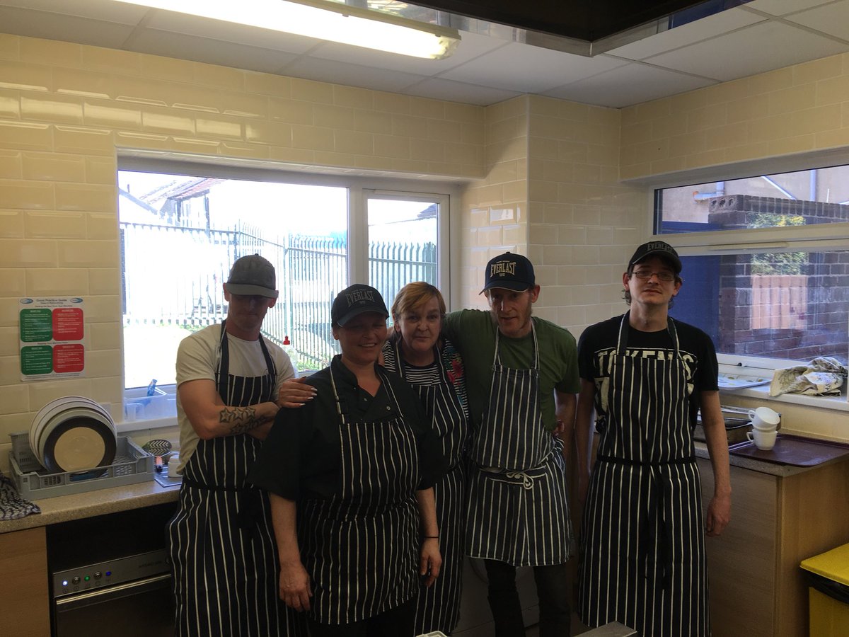 Caps off to our five star volunteers Colin, James, Helen and Mike, but especially to head chef Kelly, who smashed it once again!
