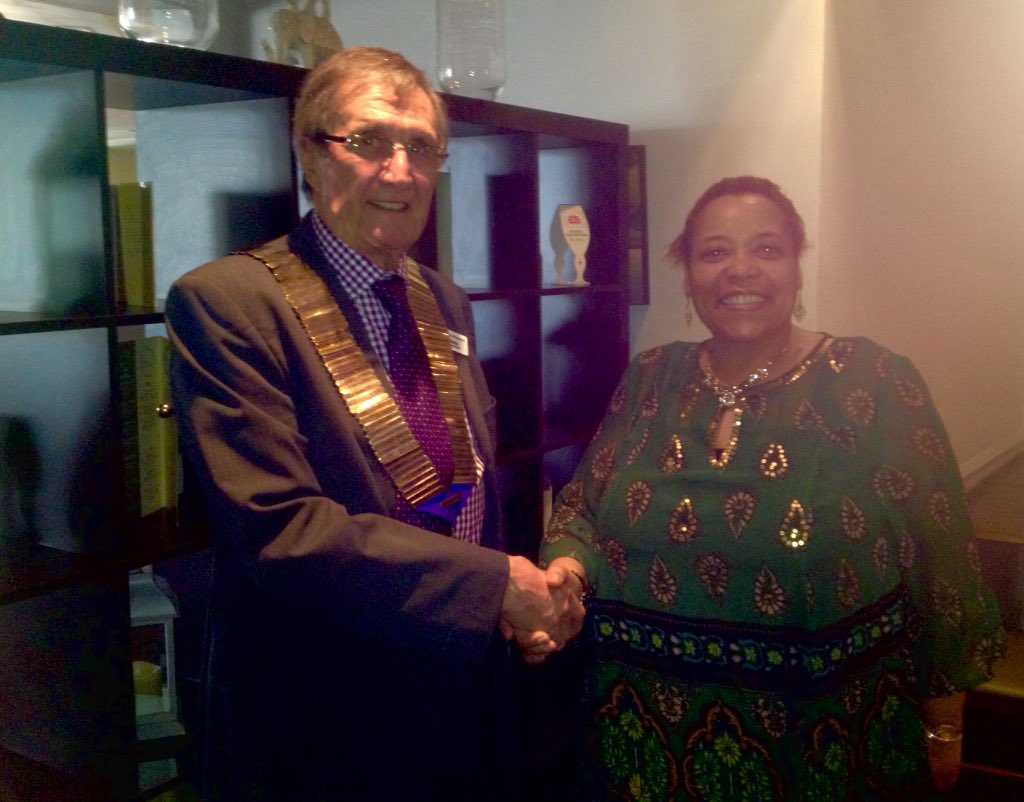 President David welcomes Shirley Layne our newest Associate.