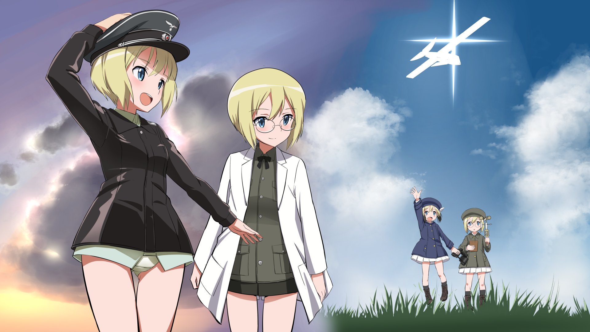 Twitter 上的 かねこ あと1時間ほどになってしまいましたが エーリカ ハルトマン中尉 ウルスラ ハルトマン中尉お誕生日おめでとうございます 妹が作ったストライカーで姉が戦う最終決戦 見たいですね T Co J7f2m4xb5b Twitter