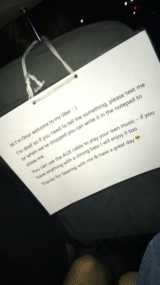 IndiraBaril's tweet image. This is the purest thing &amp;lt;3
#humanity #uber #strongthoughts #humanityexist