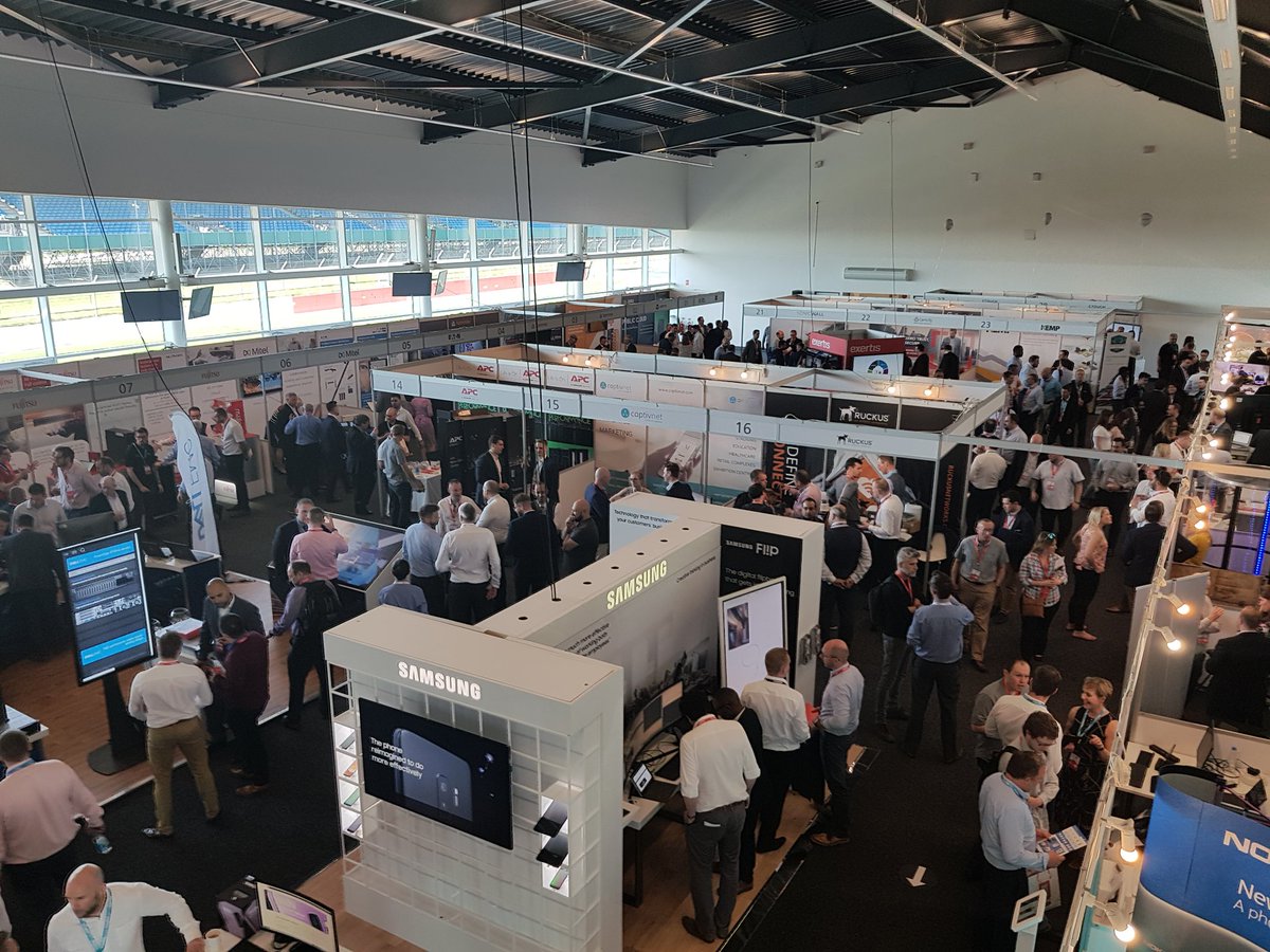 Our #PlugInToExertis event is buzzing! Still plenty of time to meet the @ExertisUK team and our vendors.
