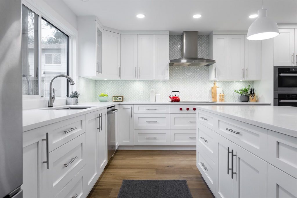 Caesarstone On Twitter 5141 Frosty Carrina White Kitchen Chic