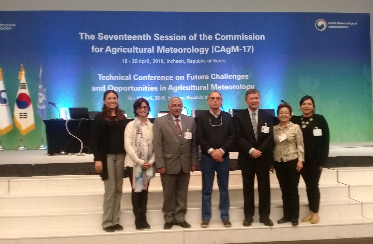 meteochile_dmc's tweet photo. La meteoróloga Andrea Acevedo de @meteochile_dmc participa en el " Taller sobre el Liderazgo de la Mujer en la Meteorología Agrícola", Korea. WMO Commission for Agricultural #Meteorology @WMO #women #ARIII https://t.co/wu69rEJlQK