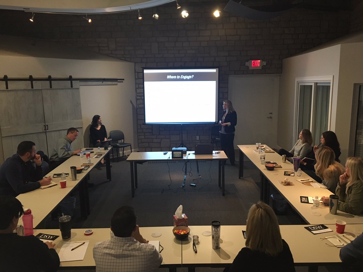 inspireprgroup's tweet photo. Inspire was glad to welcome the DSW corporate team to our offices yesterday for training… and a lot of ping-pong action! #willworkforshoes https://t.co/ntYM9HdJvN