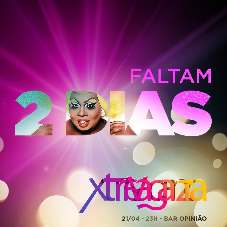 Faltam dois dias, a Latrice já está desembarcando no Brasil e você ainda não comprou o ingresso pra Xtravaganza?

Corre e garante já o teu: bit.ly/Latrice
