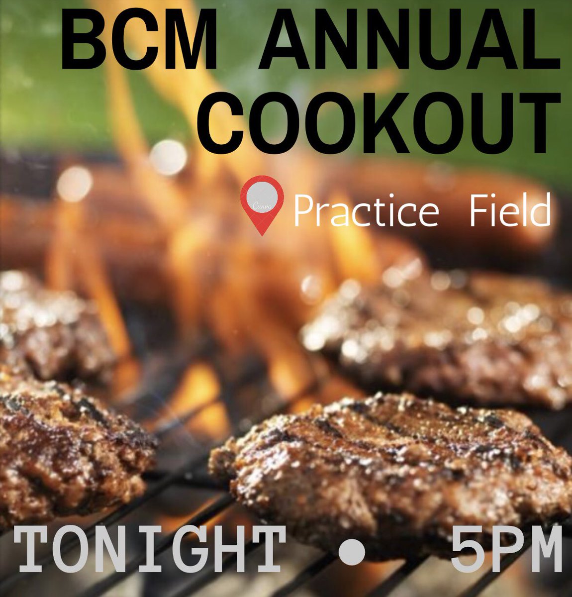 CU_BCM's tweet photo. BCM Annual Cookout TONIGHT at 5 @ The practice field!!! #CUthere https://t.co/MnhhRghGig