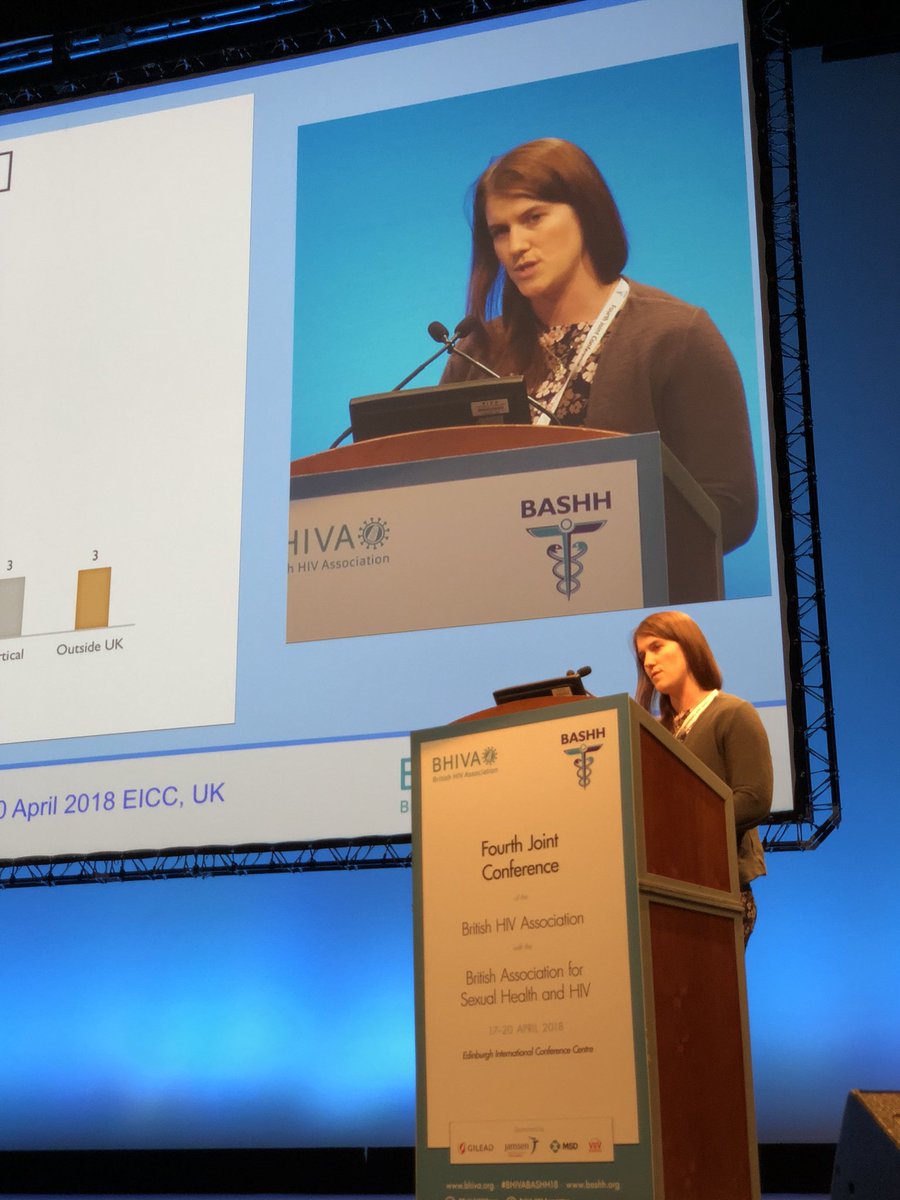 profchloeorkin's tweet photo. More great work from @BartsHealthHIV , Dr Jane Deayton’s CT2  Dr Penny Sellers presents one of the largest HIV-2 cohorts outside of Africa,  from NE London #HIV2 #BHIVABASHH18 @BritishHIVAssoc @BASHH_UK @QMUL https://t.co/BPaeAz3Ww5