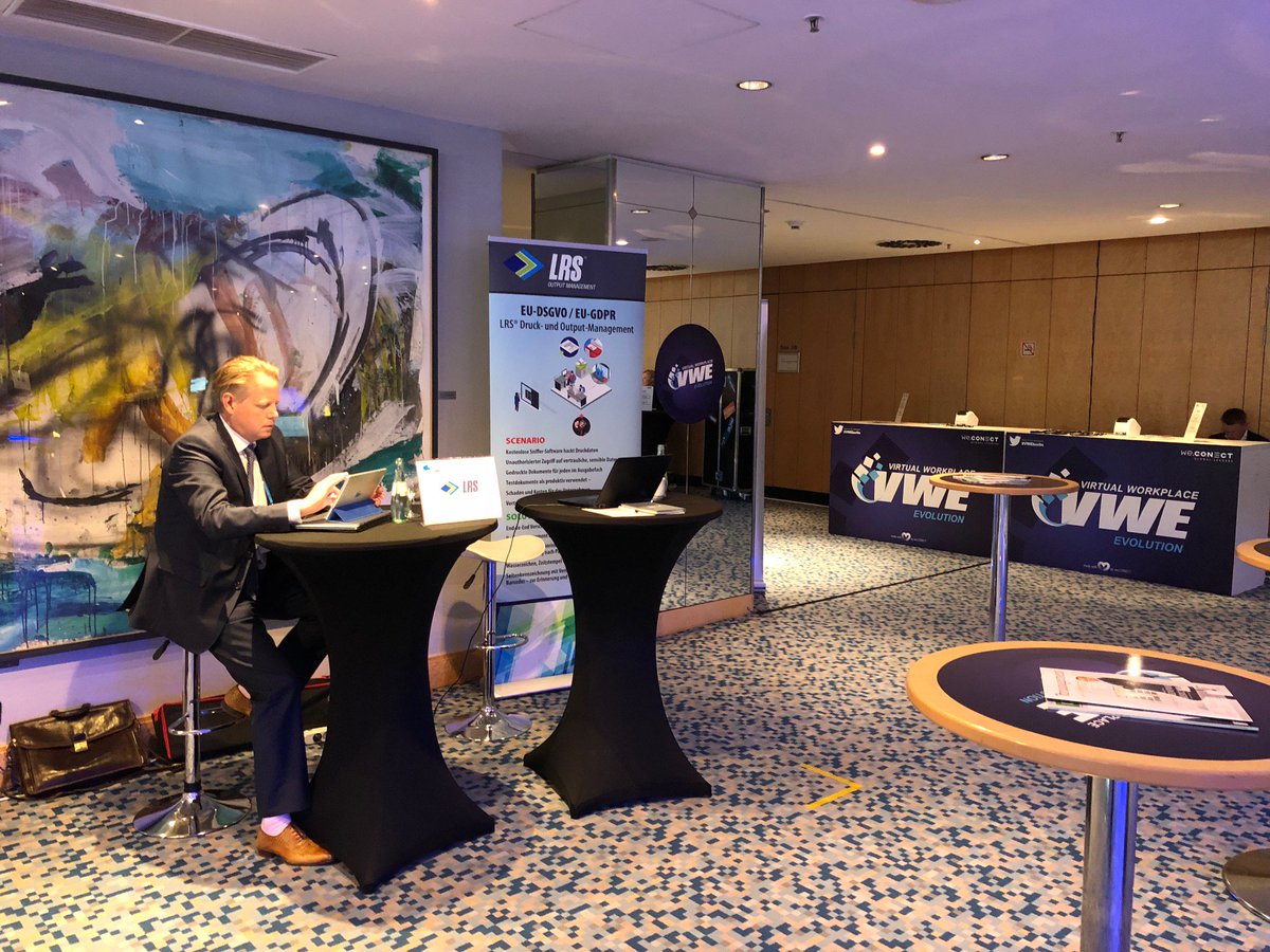 LRSOMSolutions's tweet photo. We are currently exhibiting at Rethink IT in Berlin. With attendees from prominent European companies, including many of our customers, we are having some great conversations at this event. Topics include disruption and digital transformation.
#weconect #digitaltransformation https://t.co/vF4a8hAoq1
