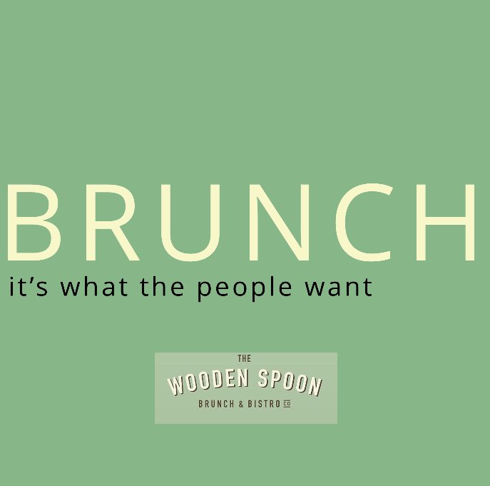 woodenspoonco's tweet photo. The people have spoken, and we are listening! MORE brunch is HERE! 7 days a week, 9am-3pm starting Monday April 23. 
Saturday April 21st will be our LAST dinner service, because the people want BRUNCH! #woodenspoonco https://t.co/WYB4X3NbnK