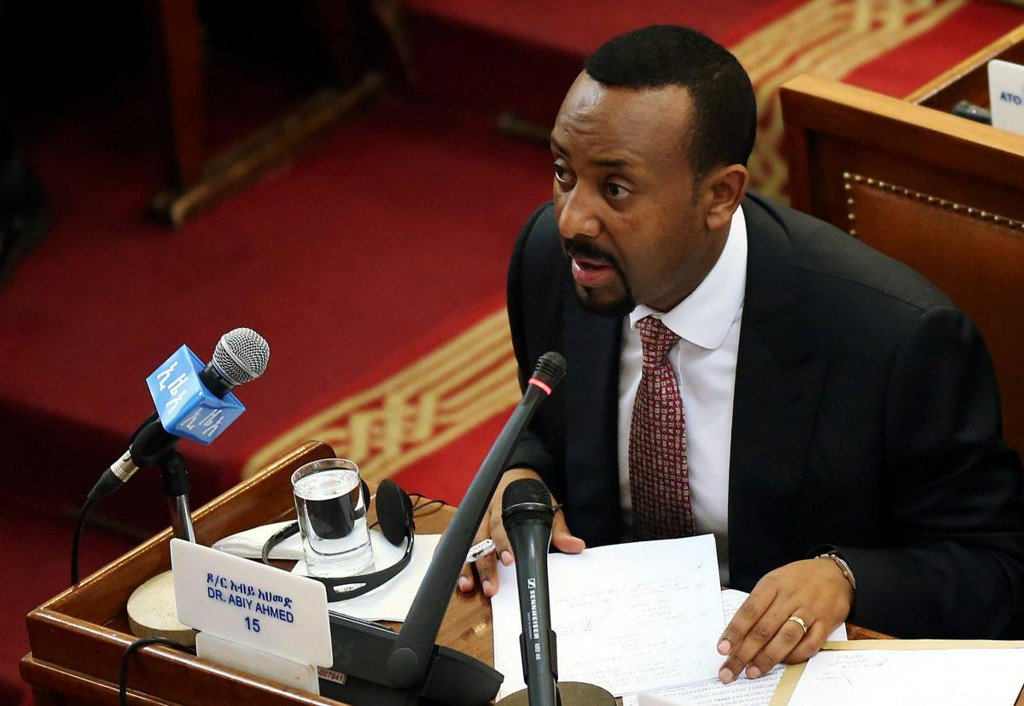 Reuters's tweet photo. Ethiopia's new premier reshuffles cabinet as part of reform bid https://t.co/3zZFOKK02f https://t.co/bIzENJ0li2