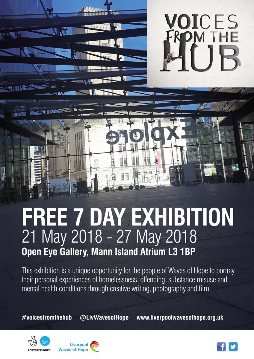 Only 4 weeks to go until #voicesfromthehub...  please RT and support people with #multipleneeds