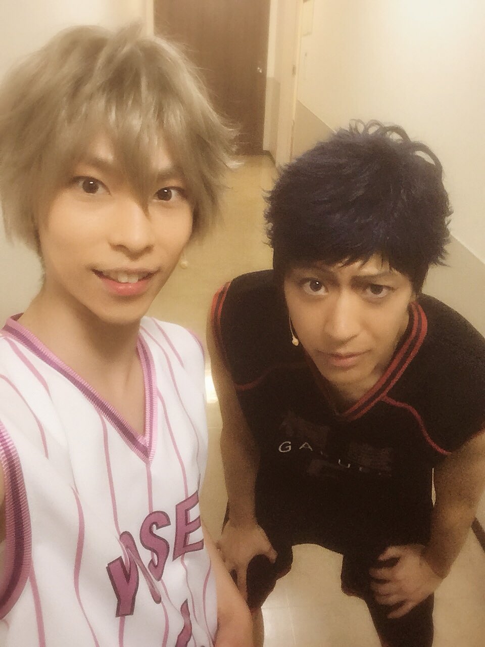 倉冨なおと 舞台 黒子のバスケ Ignite Zone 14日目 無事に終わりました ご来場頂いた皆様誠にありがとうございました 今日は キセキの世代の1人 青峰役のしょうさんと 背番号 5