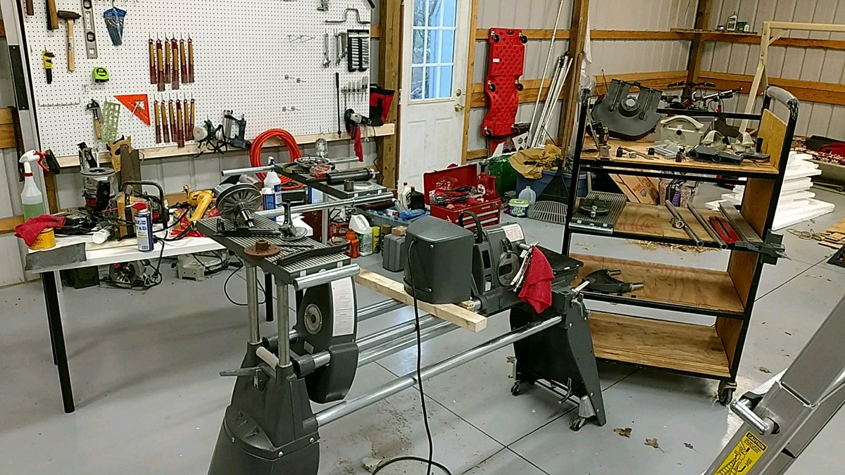 HowGrandpaDidIt's tweet photo. Refurbishing a #ShopSmith Mark V Model 510 to make future projects easier. Can't wait to have it up and running! https://t.co/RrahO6Sqg4