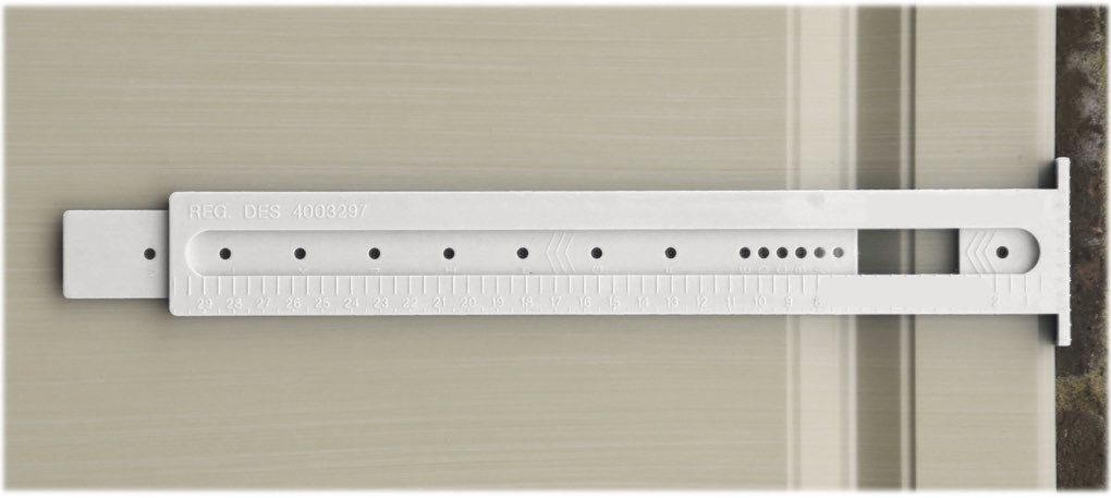 NEW PRODUCT!!!                        HANDIE GAUGE.Easy to use adjustable hole marking tool for cabinets,drawer fronts,fitted bedrooms.
Make your life easier with a Handie-gauge.Now available from springtools.co.uk
