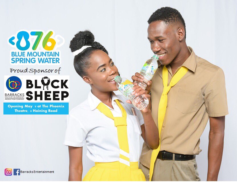 876water's tweet photo. We are happy to be a sponsor of this upcoming Jamaican play, Black Sheep by Barracks Entertainment 🎬
-
Get your tickets from them today and don’t miss out on this #UniquelyJamaican Experience from our very own Jamaican Students!  🎭🎟 https://t.co/JE2P8ewwY1