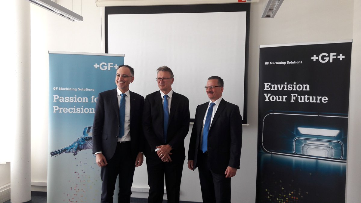 GeorgFischer's tweet photo. Many thanks to all 600 guests who joined GF Machining Solutions at the #SolutionDays Europe in Schorndorf (DE) this week! https://t.co/puJ6l1IpOC