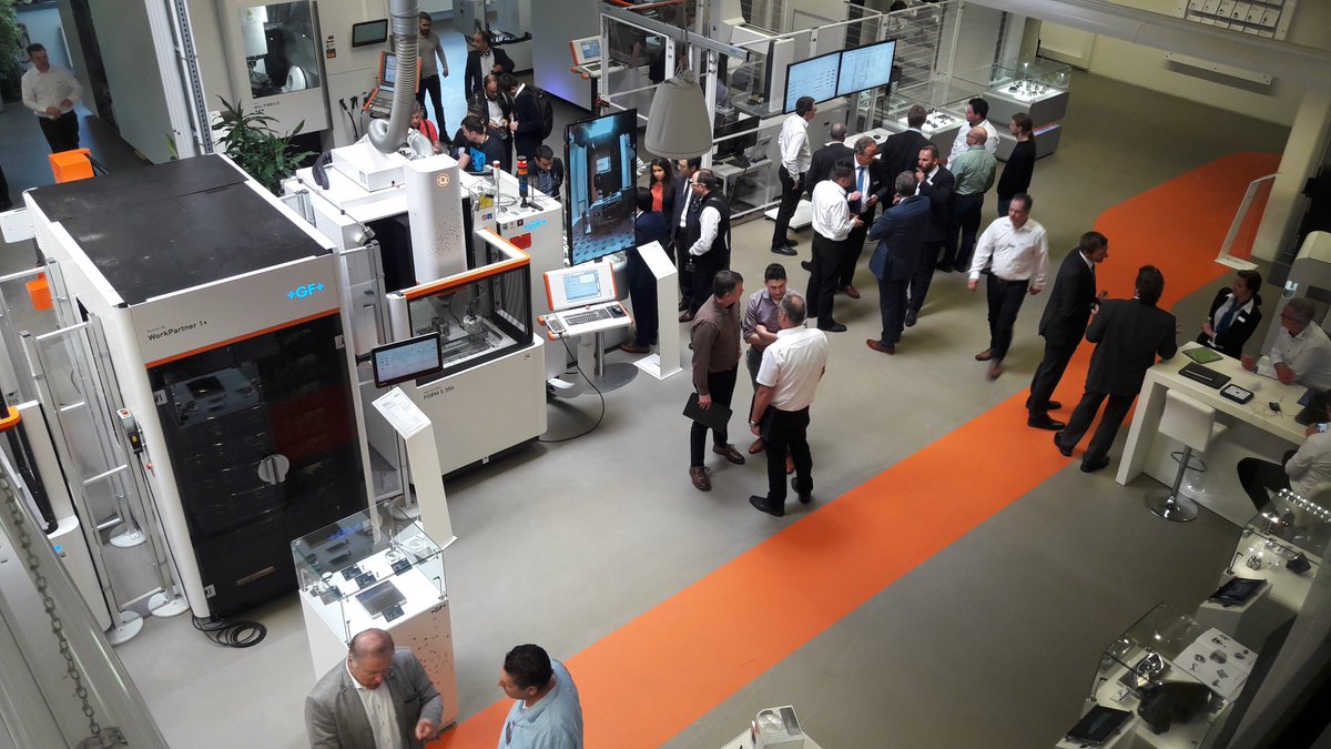 GeorgFischer's tweet photo. Many thanks to all 600 guests who joined GF Machining Solutions at the #SolutionDays Europe in Schorndorf (DE) this week! https://t.co/puJ6l1IpOC